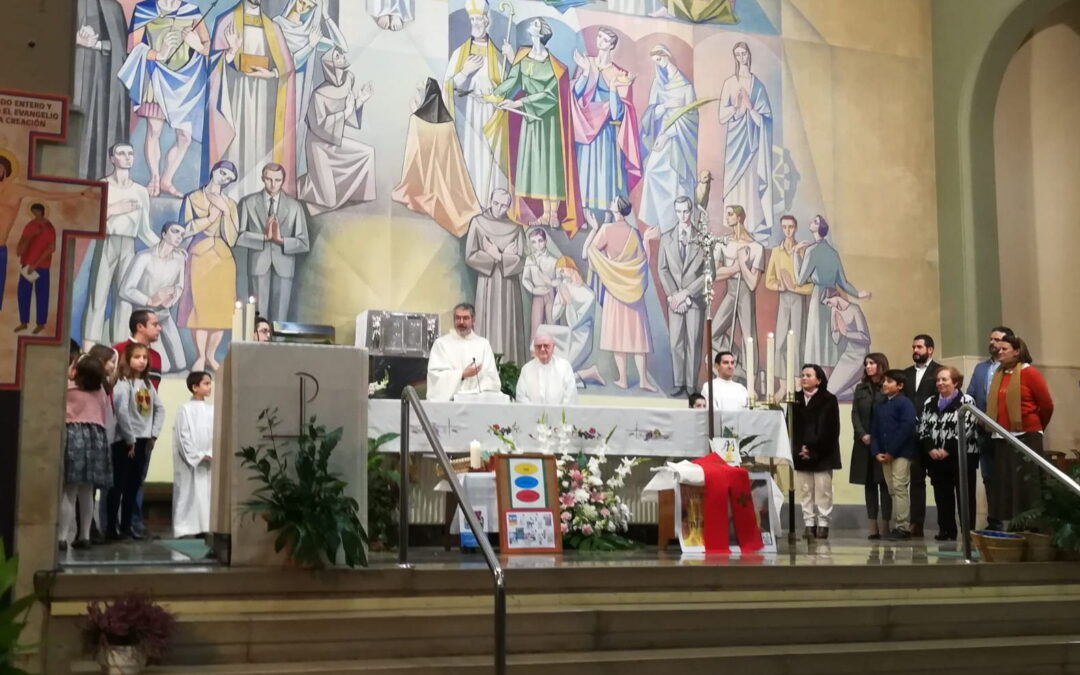 La parroquia celebró la fiesta de Cristo Rey