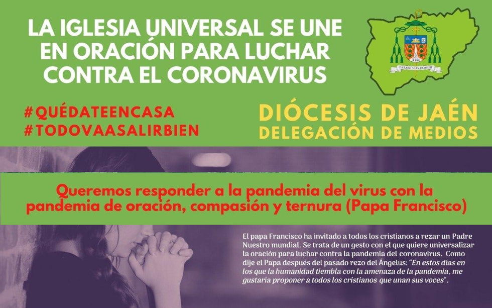 La Iglesia universal se une en oración para luchar contra el coronavirus