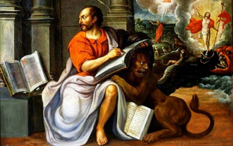 Oramos unidos, aunque no estemos juntos. Lunes de la 2ª semana de Pascua. San Marcos, evangelista