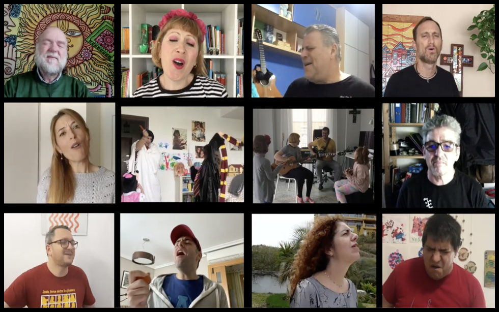 Lanzamiento de la canción solidaria «Con mi aire en tus adentros»