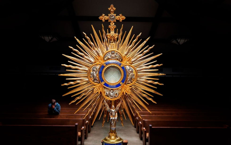 Oramos unidos, aunque no estemos juntos. Corpus Christi