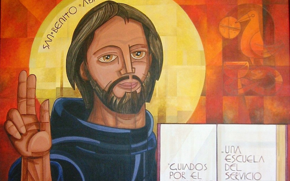 Oramos unidos, aunque no estemos juntos. San Benito, abad, patrono de Europa