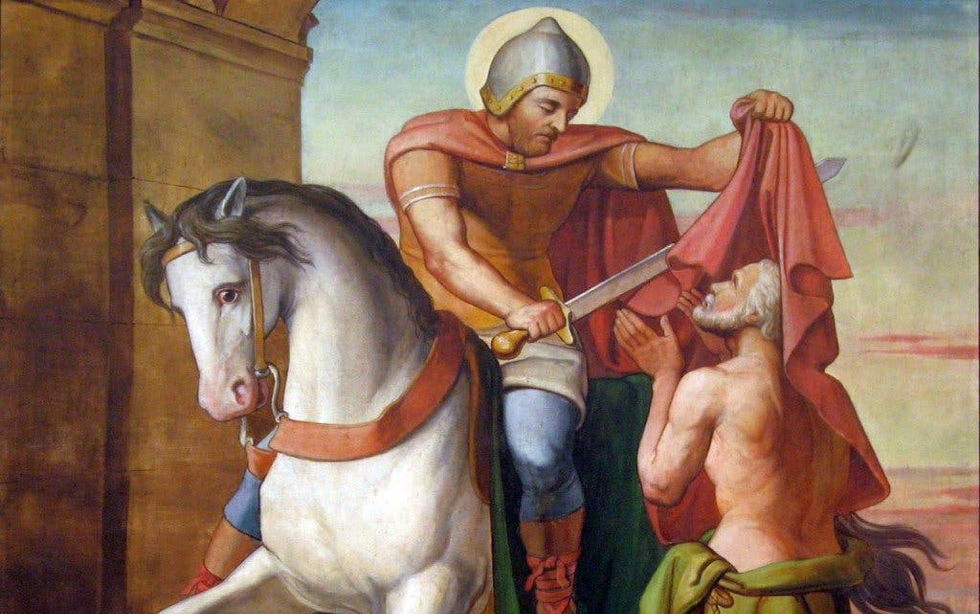 Oramos unidos, aunque no estemos juntos. 11 de noviembre. Jueves de la trigésima segunda semana del Tiempo Ordinario. Memoria de san Martín de Tours