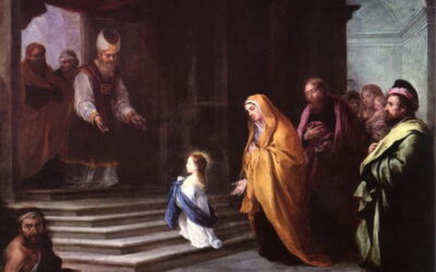 Oramos unidos, aunque no estemos juntos. 21 noviembre. Presentación de la bienaventurada Virgen María (memoria)