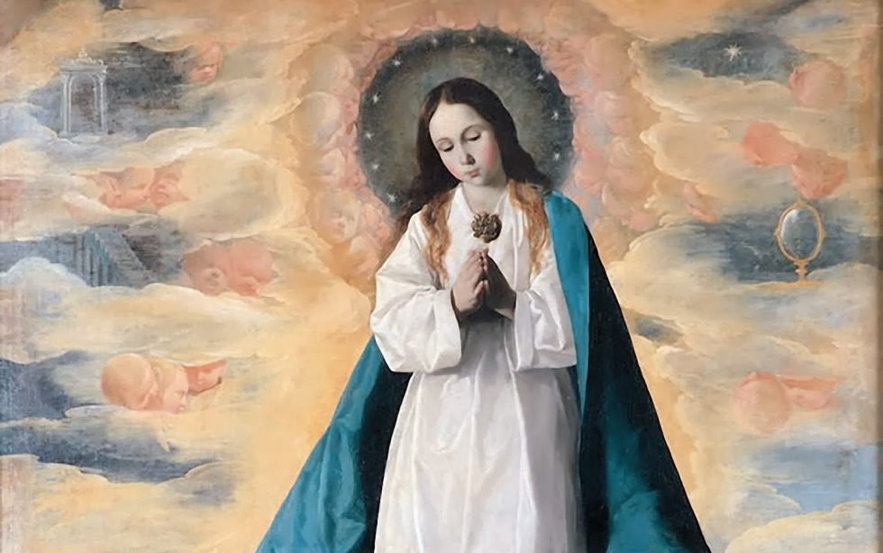 Oramos unidos, aunque no estemos juntos. 8 de diciembre. Solemnidad de la Inmaculada Concepción de la Bienaventurada Virgen María