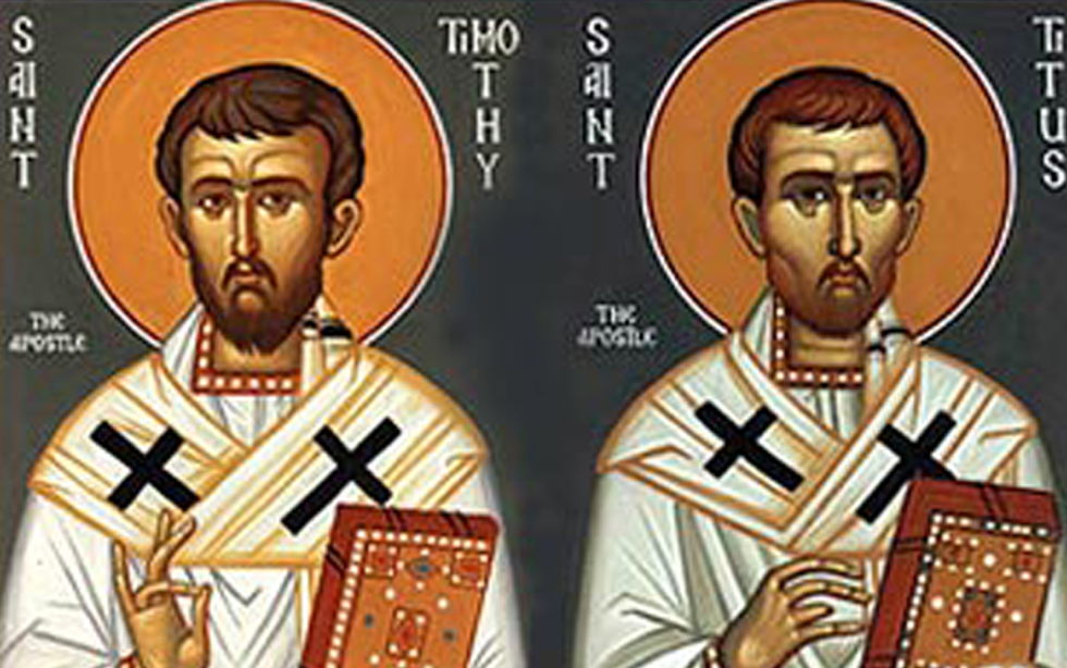 Oramos unidos, aunque no estemos juntos. 24 enero. Miércoles de la 3ª semana del Tiempo Ordinario. Santos Timoteo y Tito, obispos (memoria)