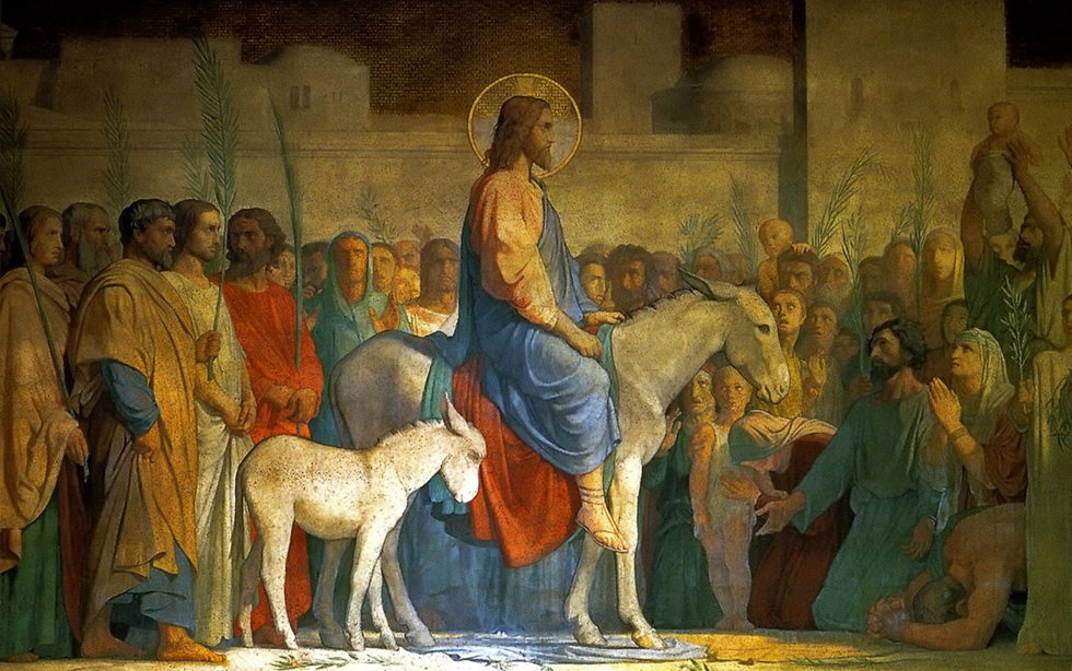 Oramos unidos, aunque no estemos juntos. 10 abril. Domingo de Ramos en la Pasión del Señor