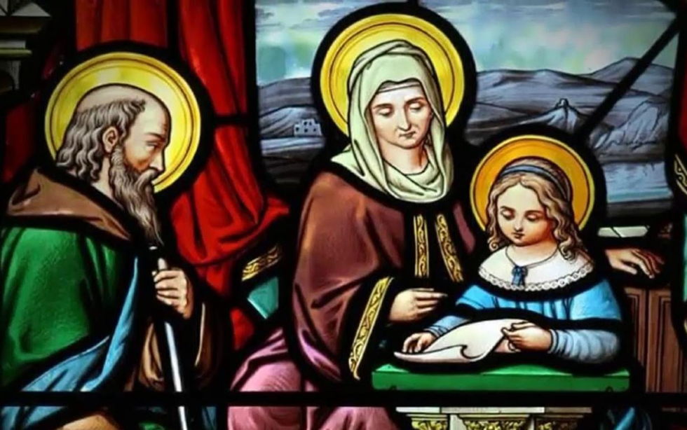 Oramos unidos, aunque no estemos juntos. 26 de julio. Lunes de la decimoséptima semana del Tiempo Ordinario. San Joaquín y santa Ana