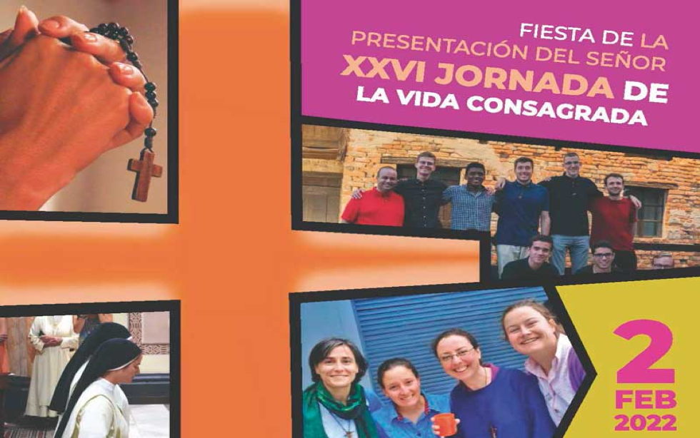 Jornada de la Vida Consagrada el día 2 de febrero