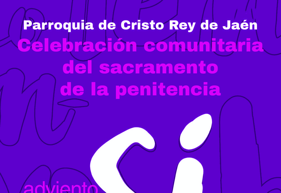 Celebración comunitaria del perdón, en Adviento